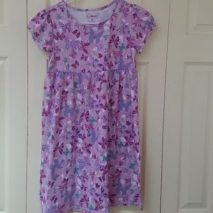 Cotton short sleeve dress size 10 L